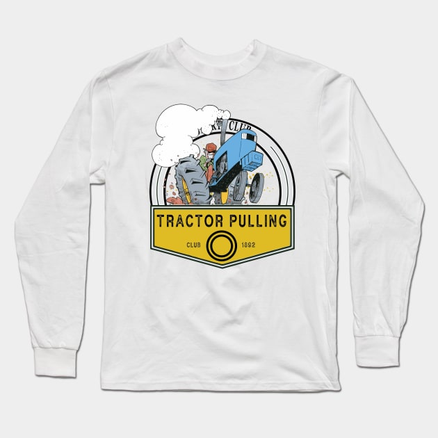 Tractor Pulling club Long Sleeve T-Shirt by wiswisna